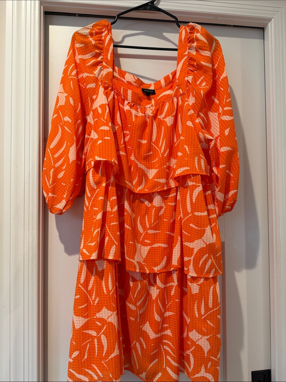 Who What Wear dress by Target Tiered and flowy